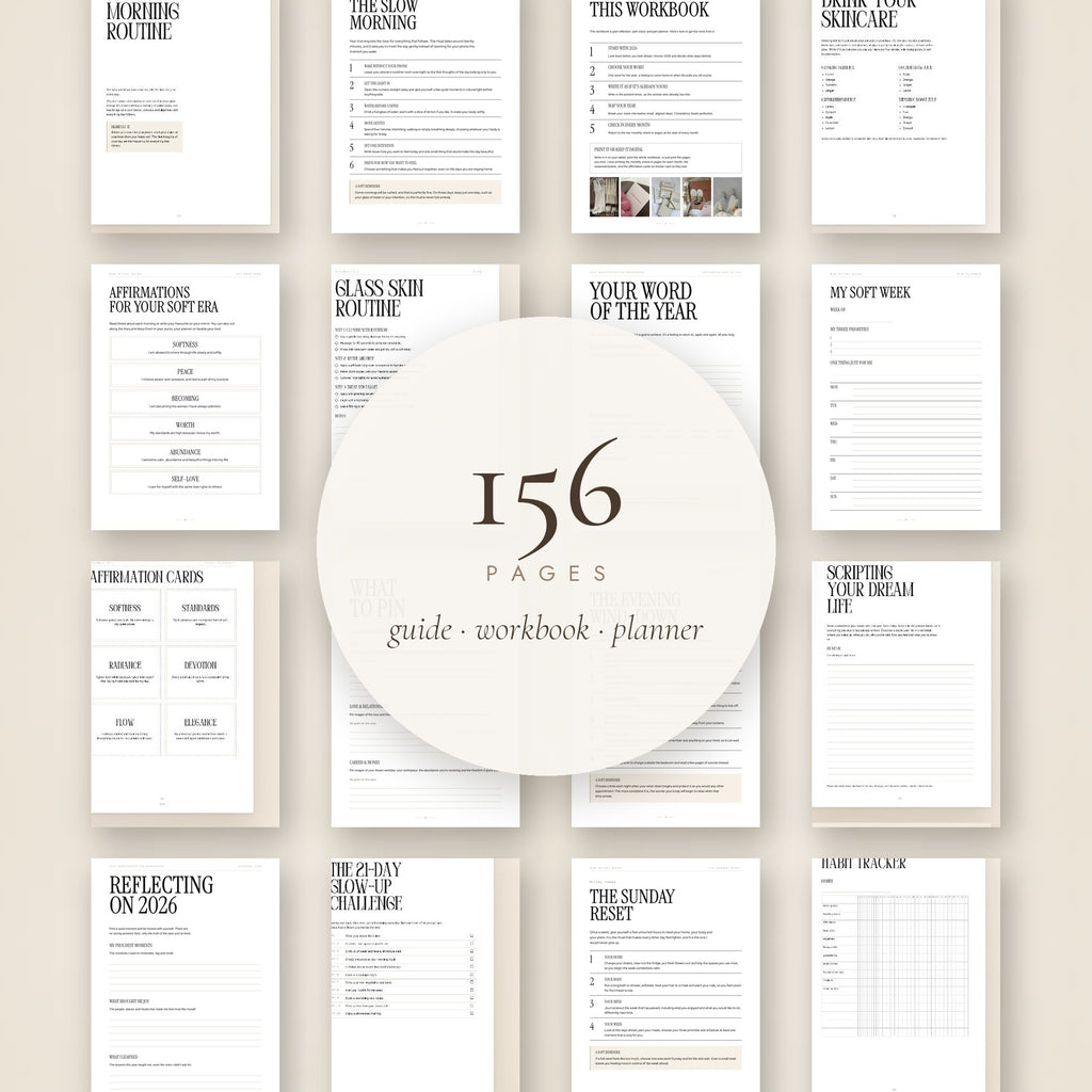 The Soft Rituals Set: Becoming Her + Mini Ritual Guide